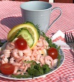 Ägg och räkor